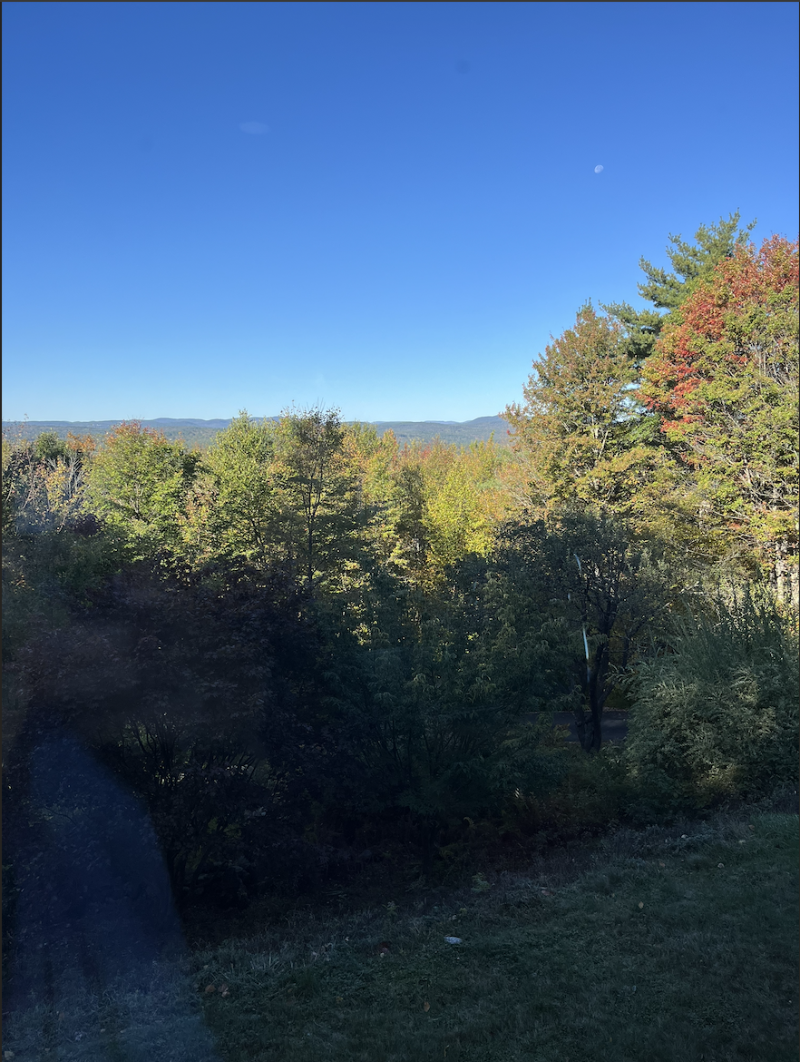 NNE fall foliage and mountains